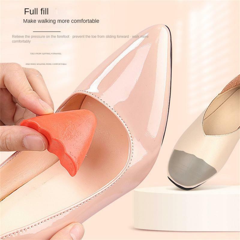 High Heel Relief Protector Anti-wear Toe Toe Protection Comfortable Half-size Pad Shoe Accessories Pu Toe Plug Half Size Liner