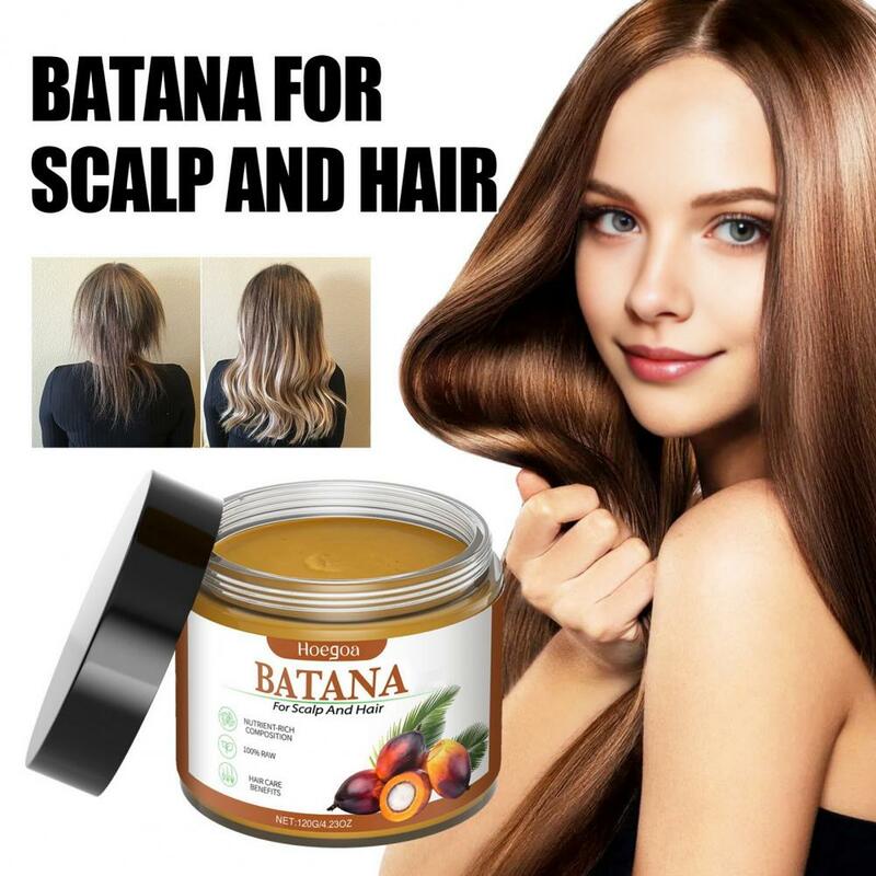 Nawilżający olejek do włosów nawilżający olejek do pielęgnacji włosów Batana dla mężczyzn kobiet naturalne ekstrakty roślinne do naprawy wzrostu zniszczone włosy na sucho