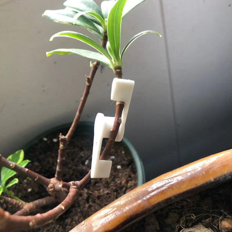 10 pçs 360 graus planta stem trainer clipes planta ajustável bender clipes de plástico planta clipes planta clipes de controle de plantas