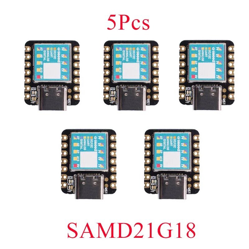 Microcontrolador Seeeduino XIAO, SAMD21 Cortex, M0 + Nano, 48MHz, SPI, I2C Interface para IDE Arduino, Desenvolvimento do Sistema IOT, Novo Tipo-C