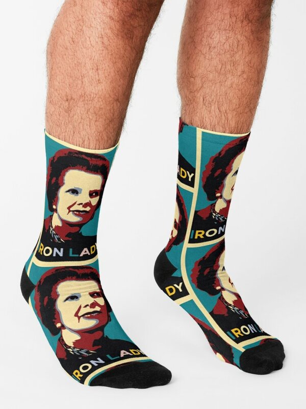 Chaussettes de sport d'hiver pour hommes, Margaret Thatcher