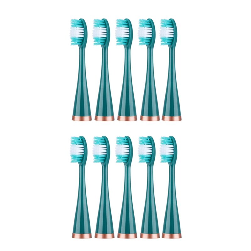 10 шт., сменные головки для электрической зубной щётки