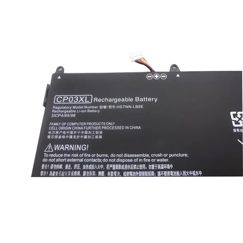 LMDTK New CP03XL Laptop Battery For HP Spectre x360 13-ae049ng 13-ae040ng 13-ae052nr 929066-421 929072-855 HSTNN-LB8E 11.55V