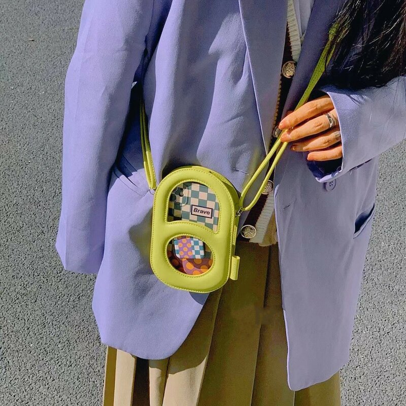 Lady Mini borsa antifurto per cellulare borse a tracolla piccole a tracolla borsa per la spesa tascabile in pelle PU estiva da donna