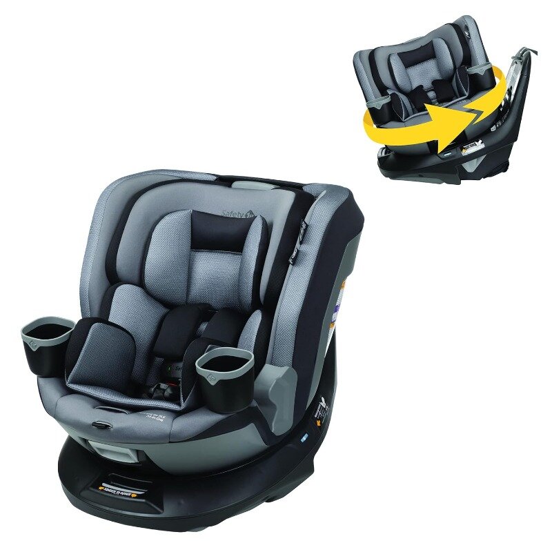 1-й поворот и Go 360 DLX вращающееся автомобильное сиденье «Все в одном», обеспечивает вращение на 360 ° сиденья, столовый стол для хай-стрита, набор мебели для США