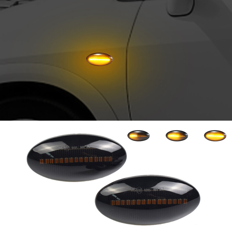 Samochód dynamiczny boczne światła obrysowe LED włączony kierunkowskaz dla APV Alto Grand Vitara Jimny SX4