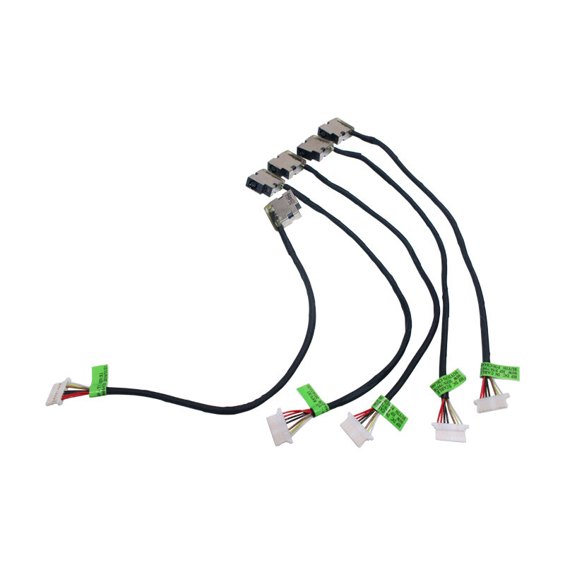 Cable de alimentación CC para ordenador portátil, Conector de carga CC, Cable de puerto para hp 15-ab 15-bs 15-bw 250 255 G6