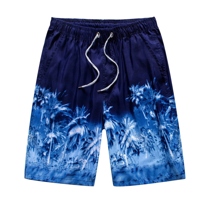 Pantalones cortos de playa con estampado 3D para hombre y mujer, Shorts de tabla de surf, pantalones de baño hawaianos, Verano