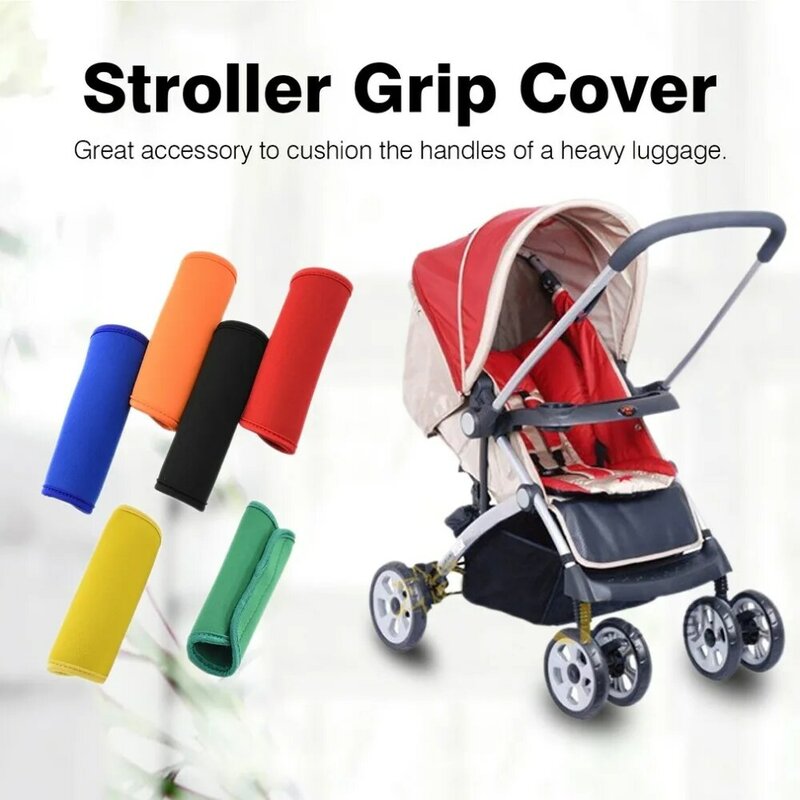 Comfortabele Neopreen Bagage Handvat Wrap Grip Soft Identifier Kinderwagen Grip Beschermhoes Voor Reistas Koffer