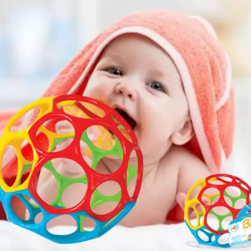 Zabawka dla dziecka kula grzechota piłka do softballu zabawka noworodek chwytający gryzaki dzwonek ręczny zabawki sensoryczne zabawki edukacyjne dla dzieci dla dziecka w wieku 0-12 miesięcy