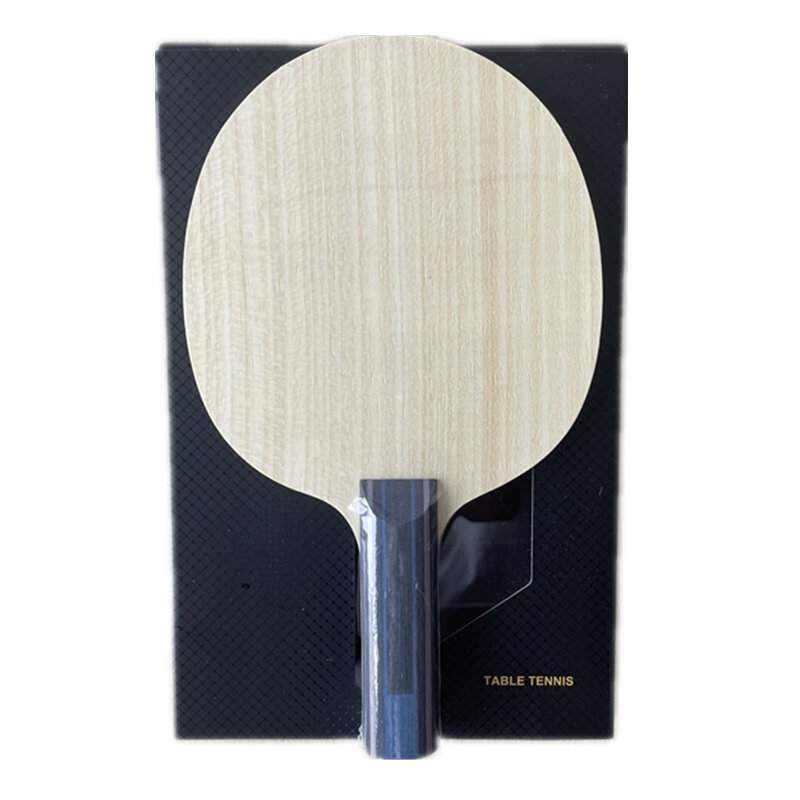Stuor raket Ping Pong Fan biru, serat karbon luar Bet tenis meja, cepat elastis FL ST CS hadiah gratis