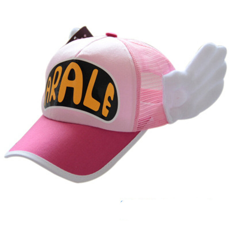 أنيمي الدكتور الركود تأثيري Arale الأطفال للجنسين اللون حجب قبعة مرحلة الأداء قبعة هدايا عيد