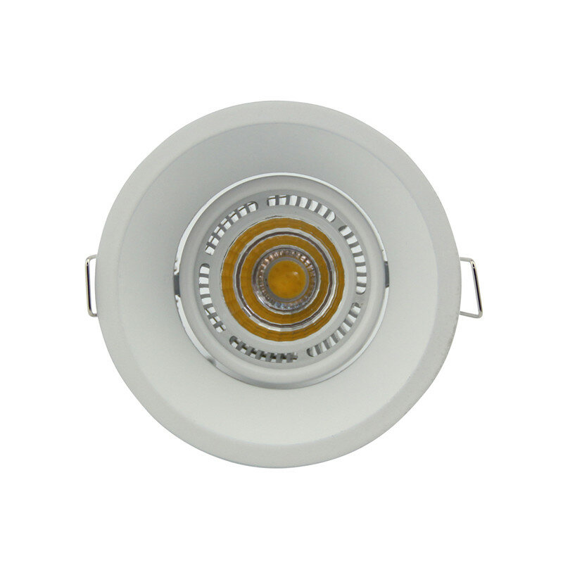 LED typu Downlight rama wpuszczone światło punktowe lampa halogenowa oprawa LED GU10 oświetlenie punktowe sufitu mocowanie MR16