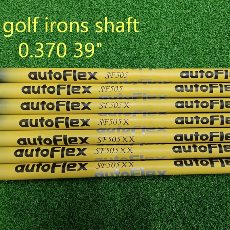 Eixo de grafite de pouco peso, eixo amarelo do ferro do golfe, Flex, SF405, SF505X, SF505XX, 39 ", novo