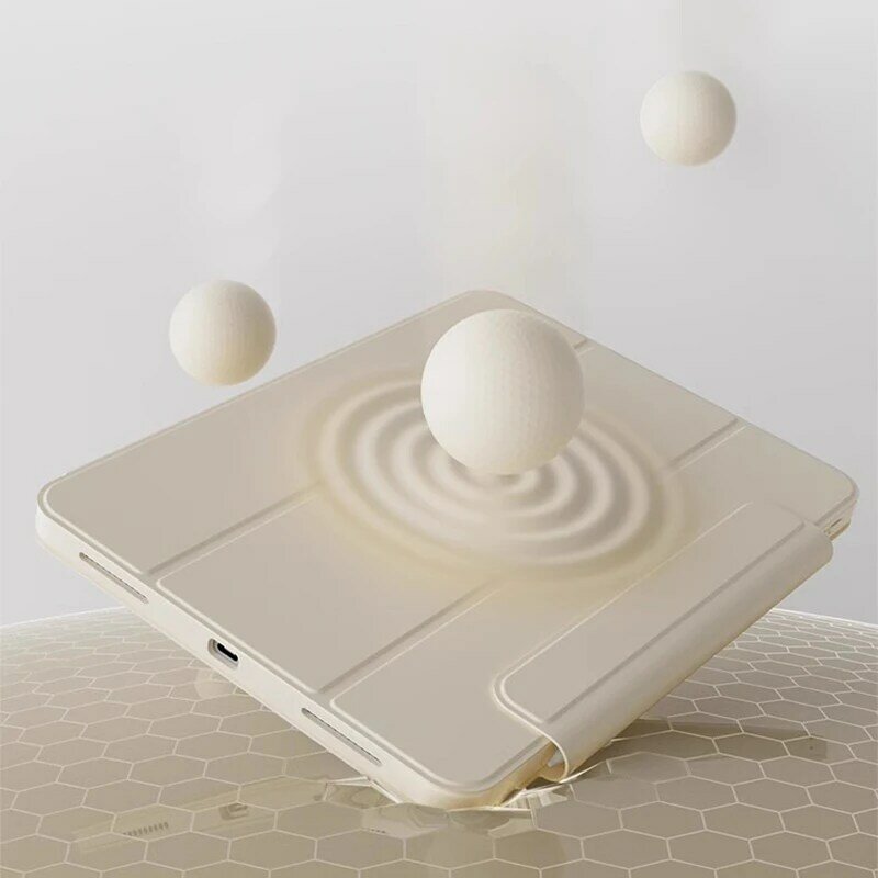 Tablet-Hülle für iPad Pro 0, 75 m2 Abdeckung für 11 4. 3. magnetische Split-Hülle für Luft 5 12,9 10,9 9. Mini 6 transparente Funda