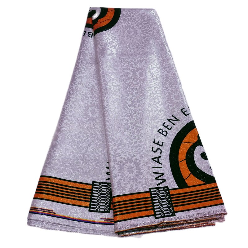 Tela de encaje de tul nigeriano africano de alta calidad, bordado Jacquard, vestido de fiesta de graduación, 5 yardas, novedad de 2023
