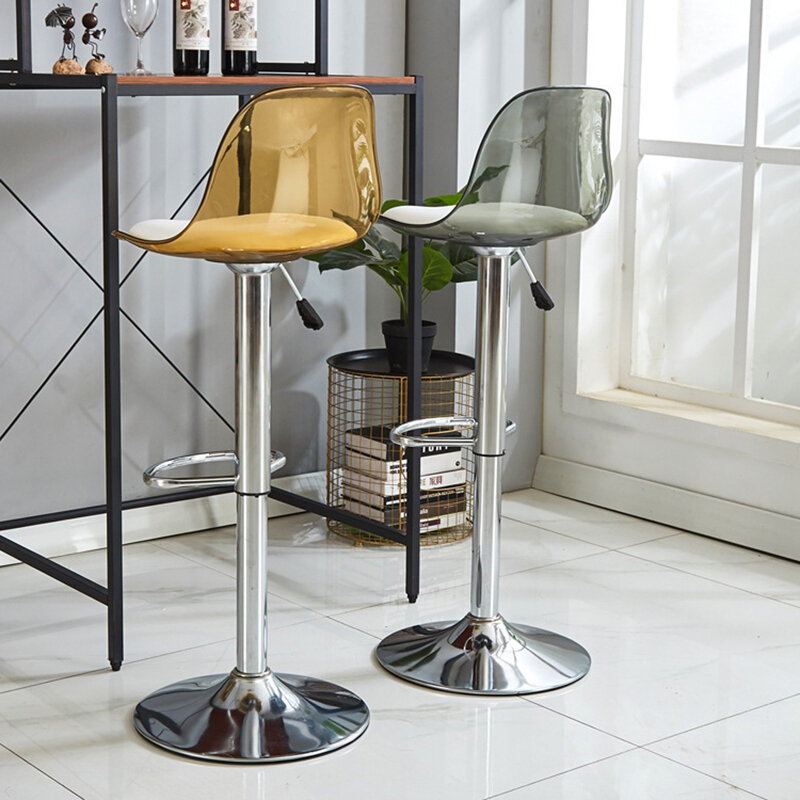 Скандинавская версия, современный высокий стул для макияжа и бара, роскошный офисный стул, нефтяное украшение мебели
