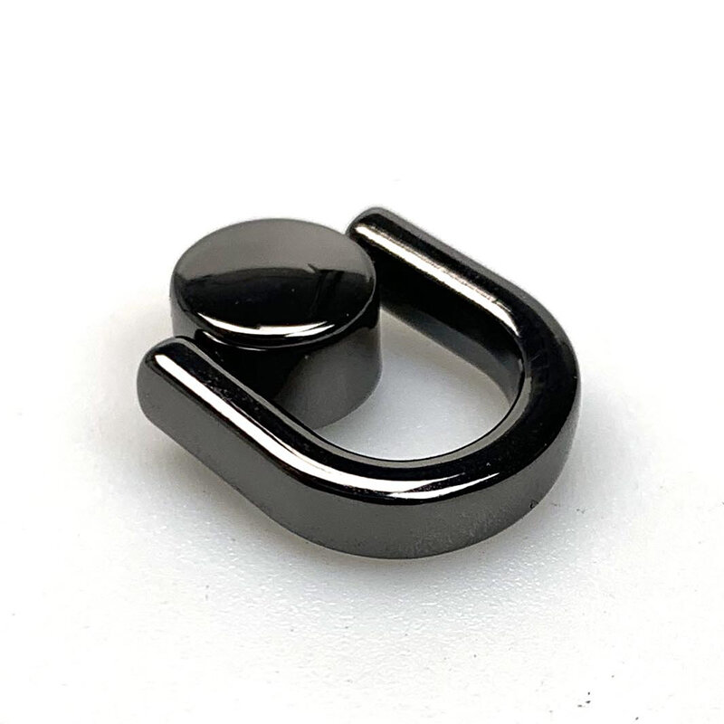 1PC 9X16MM Round bag with ring Hardware accessories Manual bag pacifier nail Hand hook Mobile phone case Decorative nail