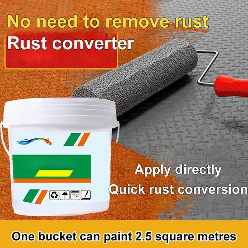 500g Metal Rust Remover Rust Conversion Agent Multi Purpose Anti-Rust Paint Waterproof Anti-corrosion Car Anti-rust Primer