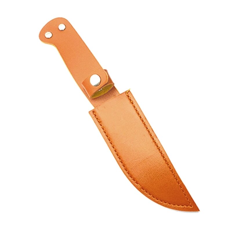 10.43 prosta osłona noża pochwa kabury narzędzia do przenoszenia na zewnątrz PU osłona pochwa skórzana kabury Camping Hunt
