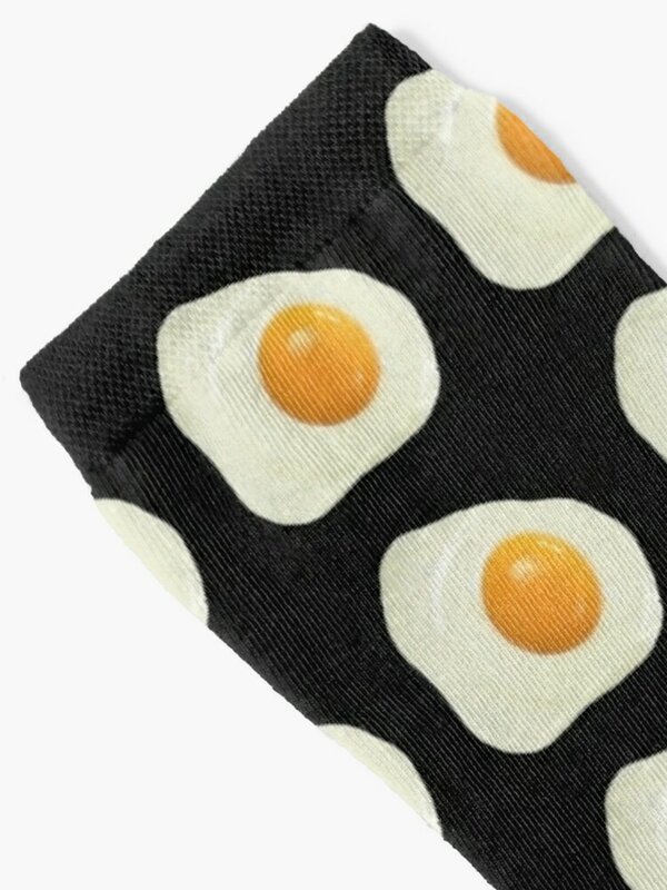 Senhoras e homens espelho ovo padrão Design meias, meias de ciclismo Crossfit