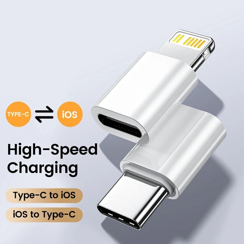 Adaptador USB Tipo-C OTG para iPhone 14, 13 Pro Max, Macbook, Xiaomi, Samsung S20, USB 2.0, IOS, Lightning