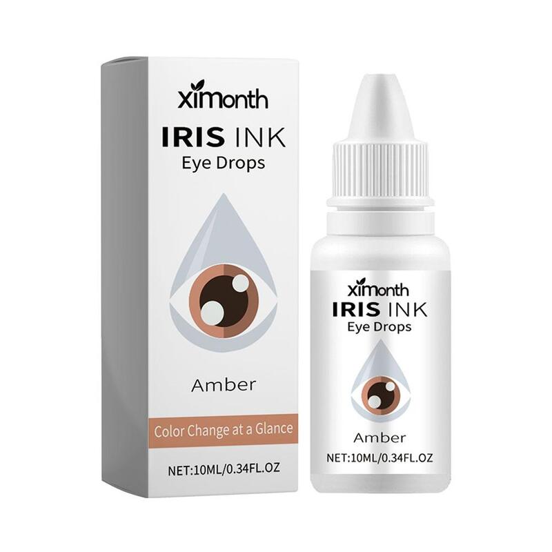 ยาหยอดตาเปลี่ยนสี5สี10มล. เปลี่ยนสีตา & 2024ใหม่น้ำยาบำรุงดวงตาสีสันสดใส R4K3ของคุณ