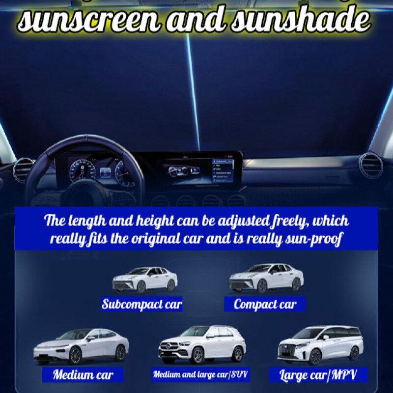 Parasol de protección solar para coche