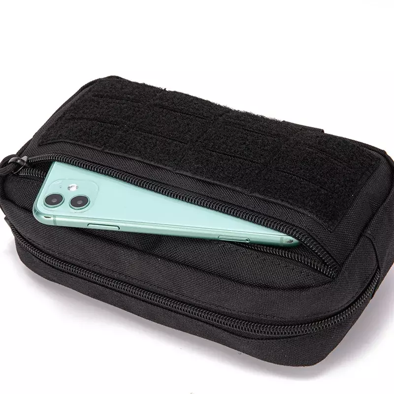 EDC Molle Tactical Pouch Waist Pack Compact Utility Pouches Military Waist Belt Bag Medical Bags Phone Case Akcesoria myśliwskie