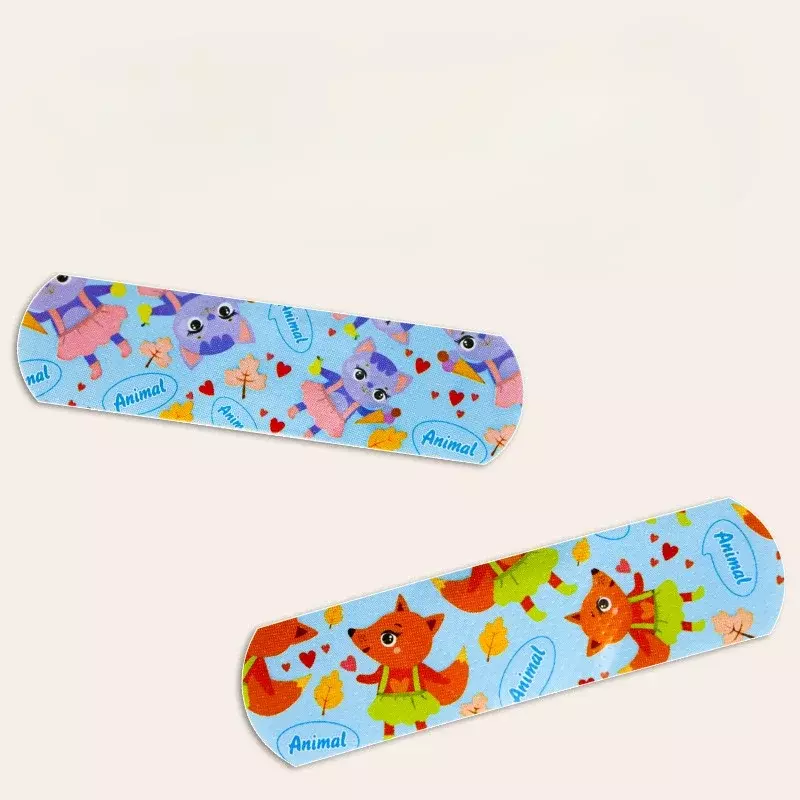 120pcs Cartoon Children Band Aid Waterproof Breathable Adhesive Bandages First Aid Emergency Hemostatic Sterile Stickers for Kid