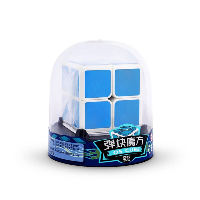 QiYi OC Cube 2x2 płytka kostka magnetyczna profesjonalna POP Magic 2X2 antystresowa prędkość Puzzle zabawka Magico Cubo