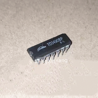 2 Buah Chip IC Sirkuit Terintegrasi TD3490BP DIP-14