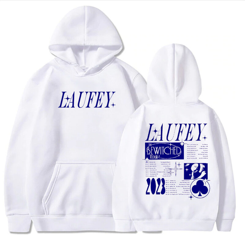 Laufey Hoodie Laufey verzauberte Tour Hoodie Geschenk für Laufey Fan Laufey Merch Pullover Tops Streetwear Unisex