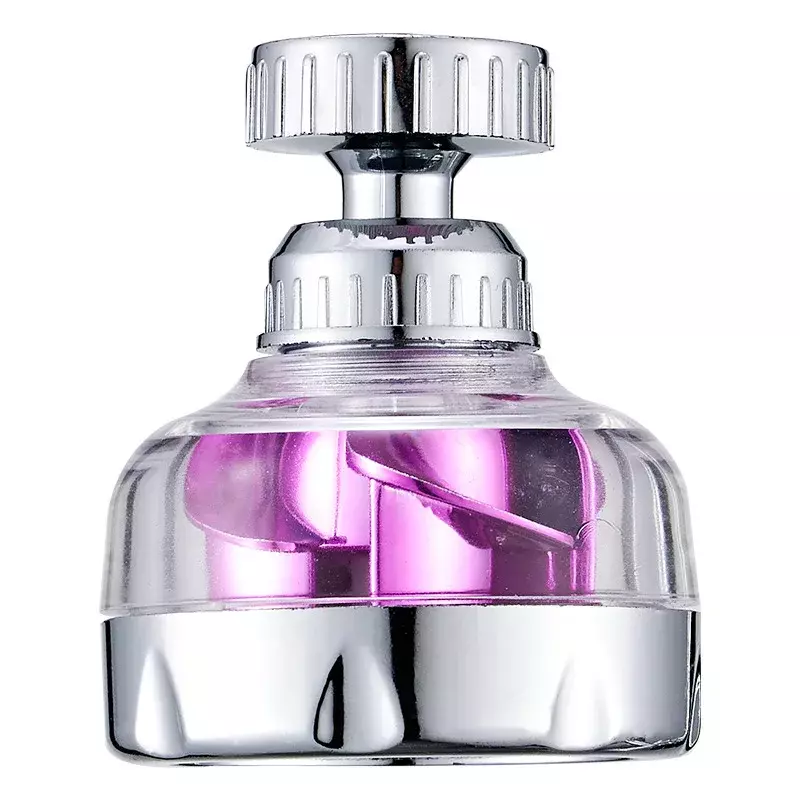 Rubinetto della cucina adattatore per ugello rubinetto piegato a risparmio idrico aeratore girevole 360 diffusore testa girevole rubinetto per vasca doccia gorgogliatore