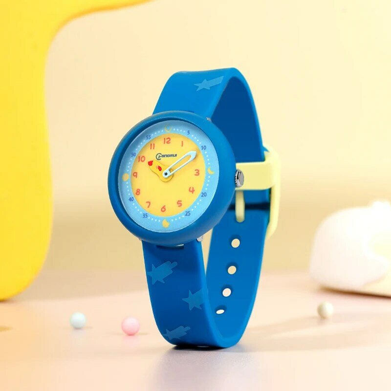 Часы спортивные UTHAI GB03 для маленьких мальчиков, модные электронные Кварцевые водонепроницаемые милые цифровые для детей и девочек, для учеников средней школы