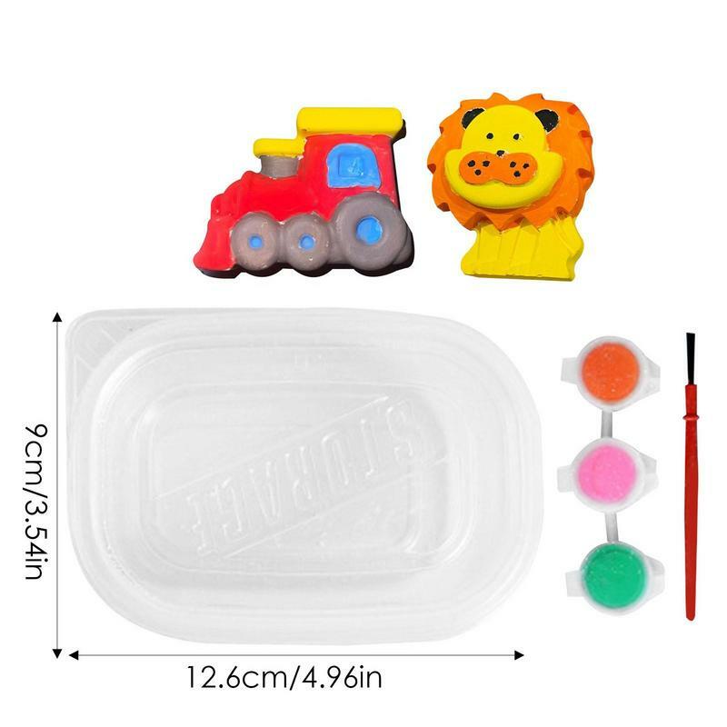 Paint Your Own Crafts Figurines Kids Arts And Crafts Plaster Painting Craft Kit Arts & Crafts Plaster Activity Set For Kids