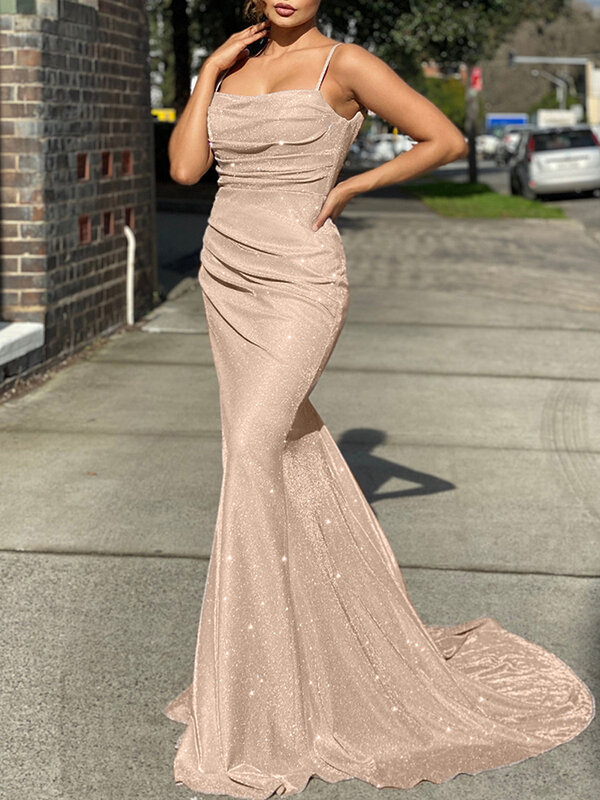 2024 New Women'S Birthday Prom Party Dress With Sleeveless Slim Fit Dress For Performance Comfortable Casual Dress