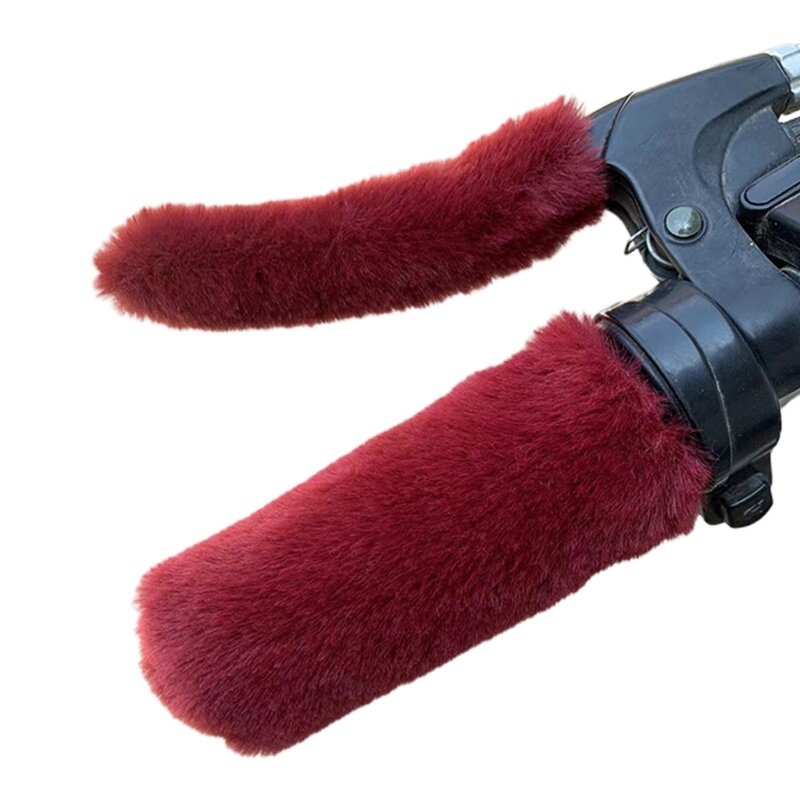 Y1UB Противоскользящие перчатки на руль Износостойкие чехлы на руль для зимней езды