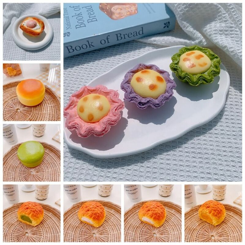 Donuts Bread Slow Rebound Toy Ins Cake Bread Squeeze Dessert Toy Simulation Food Large Puff Slow Rebound Toy Kids Gift