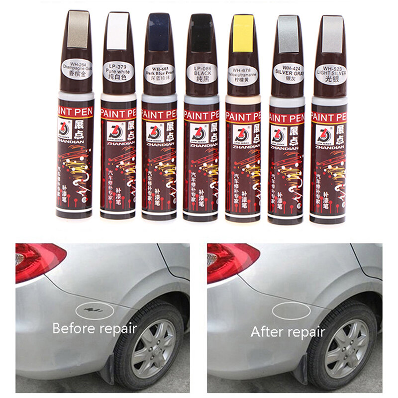 1Pc Professional Car Paint Non-toxic Permanent Water Resistant Repair Pen Scratch Repair Tool Touch Up Paint Coat Clear Coat