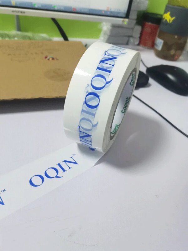 Personalize White Tape Custom Package Adhesive Tape