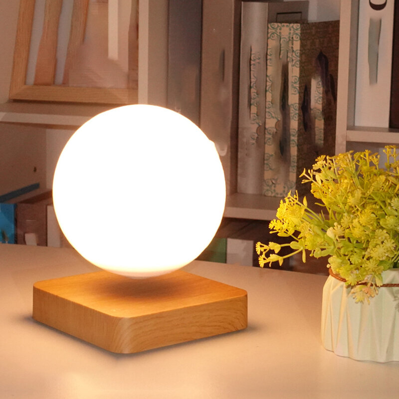 Floating Moon Light Three Colors Can Be Exchanged Table Lamp Nightlight Bedside Lamp Living Room Bedroom Decoration Safe