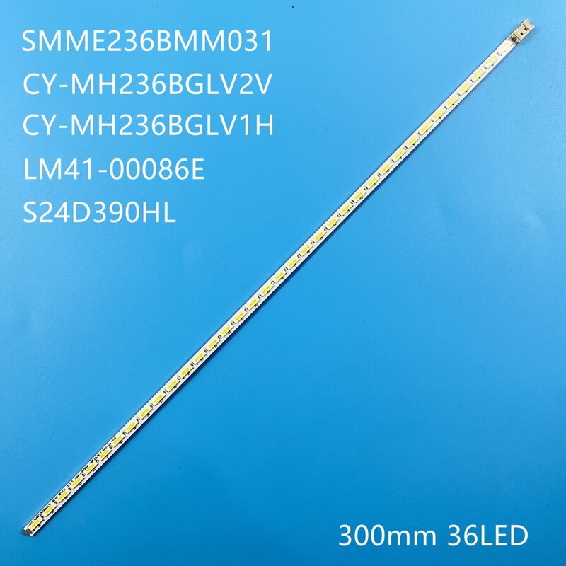 LED Strip for 23.6" TV S24D360HL S24E360H LS24D390 S24D590PL S24D390HL LC24F390 S24E390H SMME236DMM031 LM41-00086E