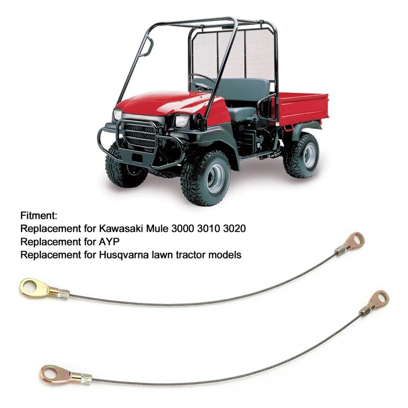 Für kawasaki mule Heckklappen haken kabel zur Reparatur-hitze beständiges und langlebiges Metall