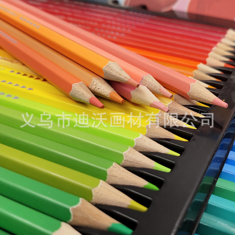 Set pensil warna berbasis minyak 120 warna, hadiah yang bagus untuk anak-anak dan seniman, Pensil Timbal kayu untuk menggambar dan mewarnai, suminis