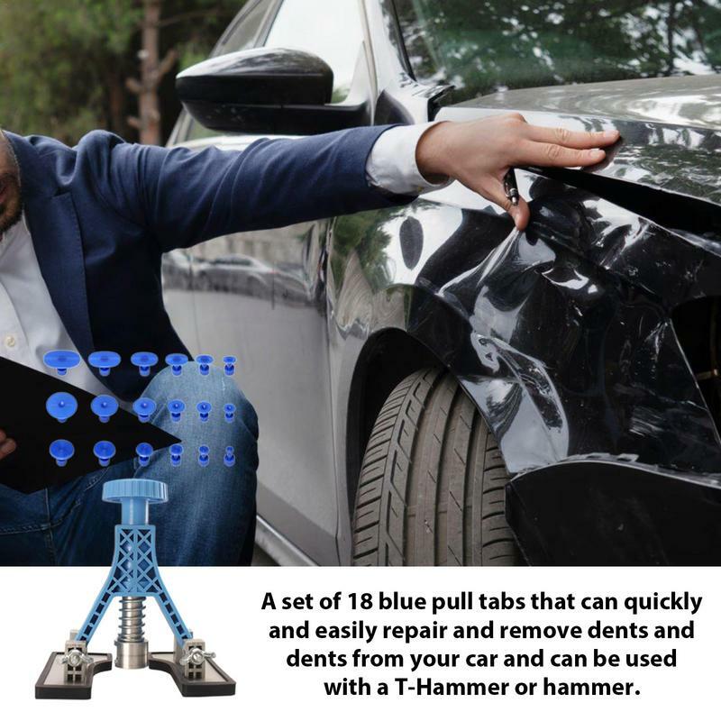 Car Dent Puller 18pcs Car Dent Remover Professional Car Dent Repair Strong Auto Dent Puller For Automobile Body Body Dents