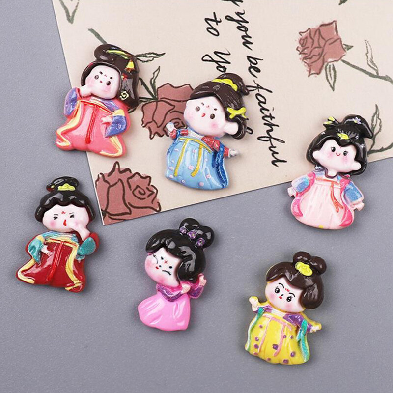 Chiński styl Tang Dynasty Beauty Retro urocza magnes na lodówkę wiadomość naklejki magnetyczne pamiątki turystyczne dekoracja domu
