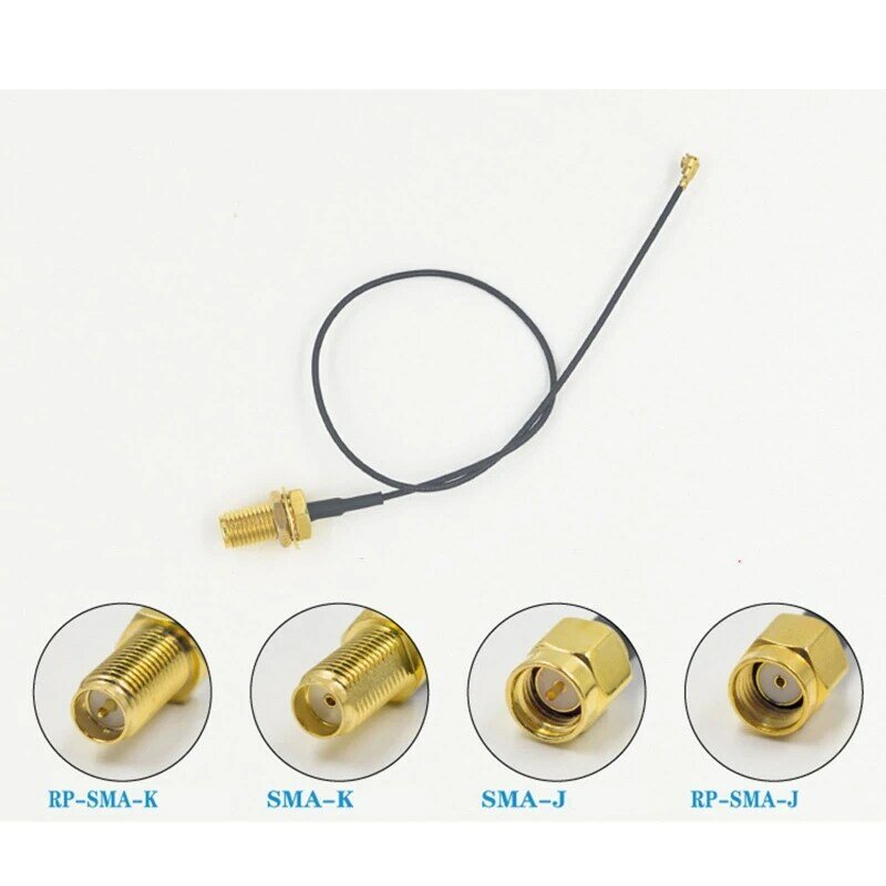 SMA TO IPEX Low Loss COAXIAL CABLE RF COAXIAL ADAPTER สายตัวเชื่อมต่อ RP-SMA-K SMA-K SMA-J RP-SMA-J RF COAXIAL ADAPTER