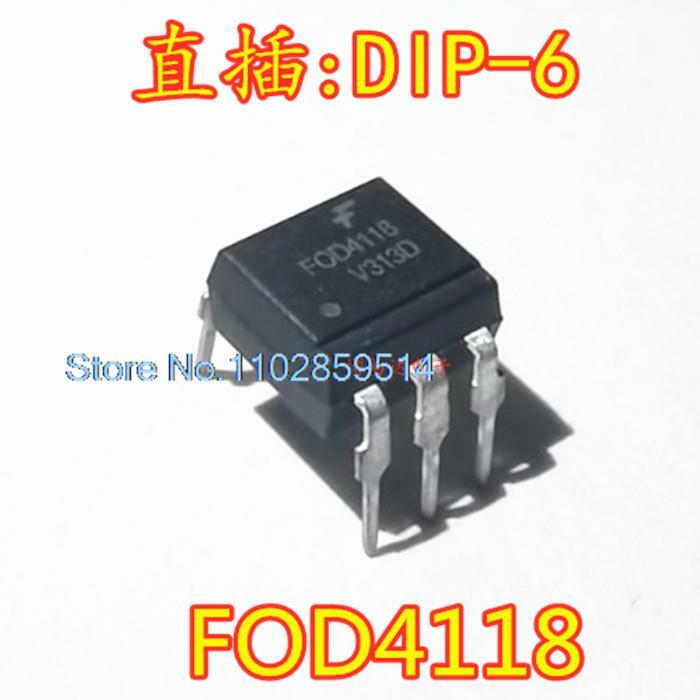 FOD4118 DIP6, 20 PCes por lote