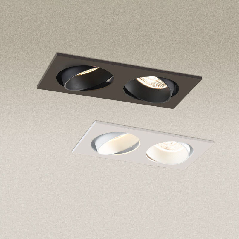 Dimmable LED Recesso Downlights Quarto Led Holofotes Lâmpadas De Teto COB Luz Embutida para Iluminação Interior 220V